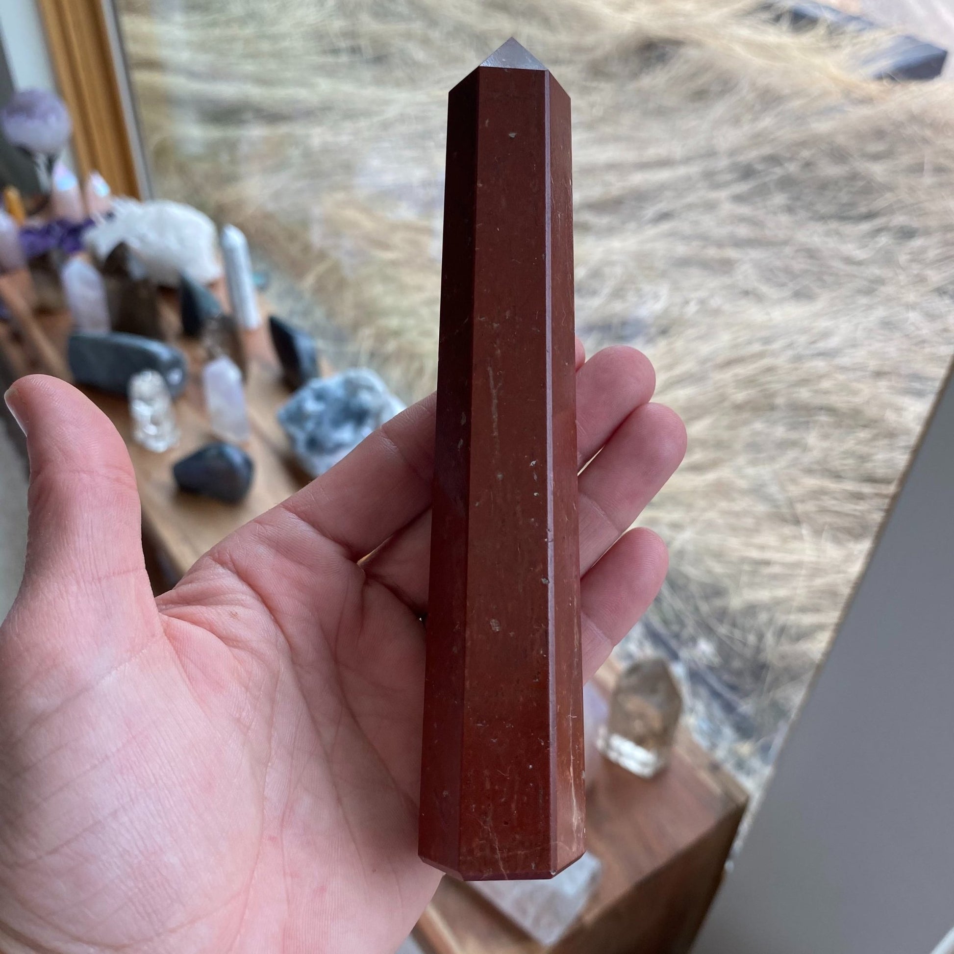 Red Jasper Tower - 60A - Starseed Collective