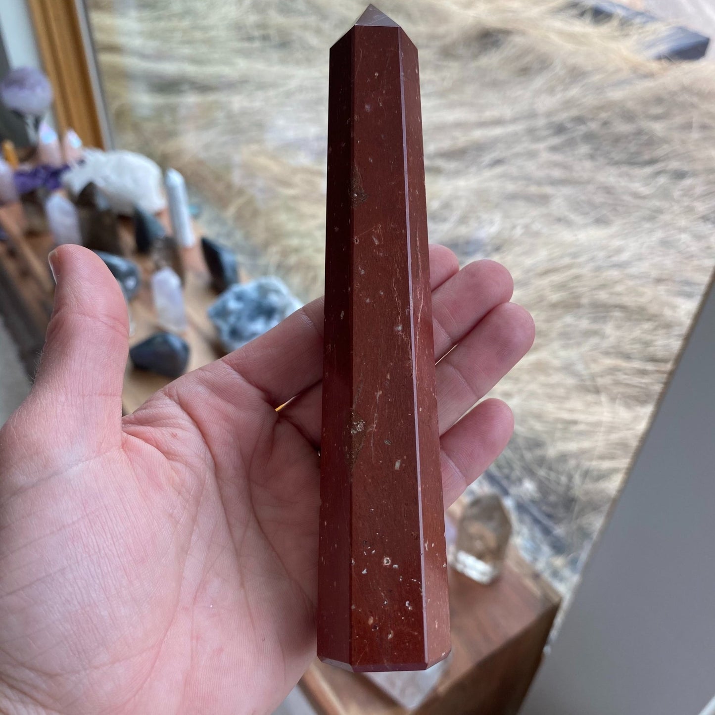 Red Jasper Tower - 60B - Starseed Collective