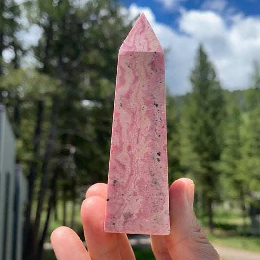 Rhodonite Tower - 54 - Starseed Collective