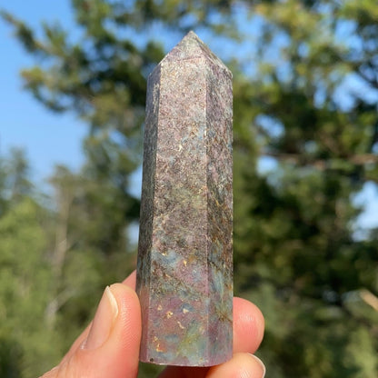 Ruby Kyanite Tower - 21 - Starseed Collective