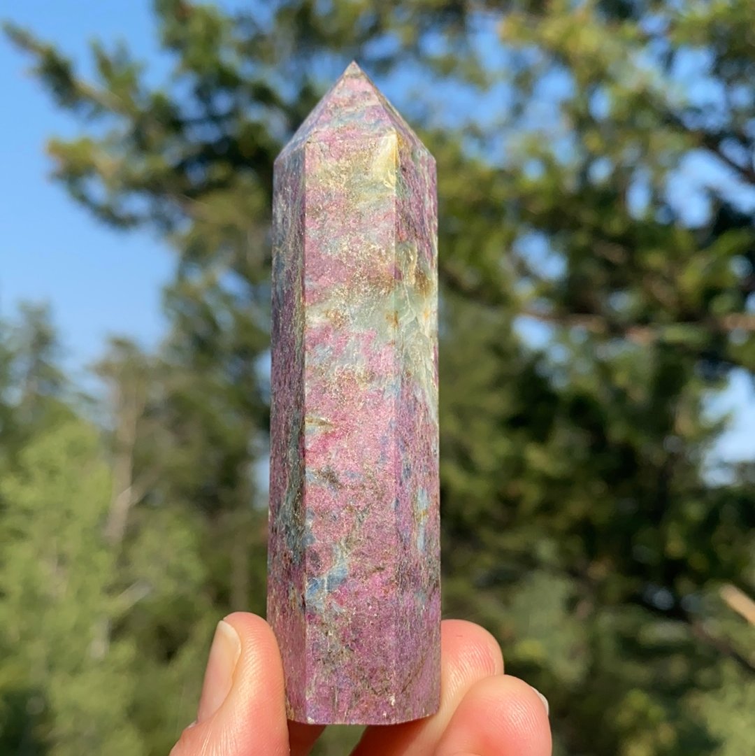 Ruby Kyanite Tower - 29B - Starseed Collective