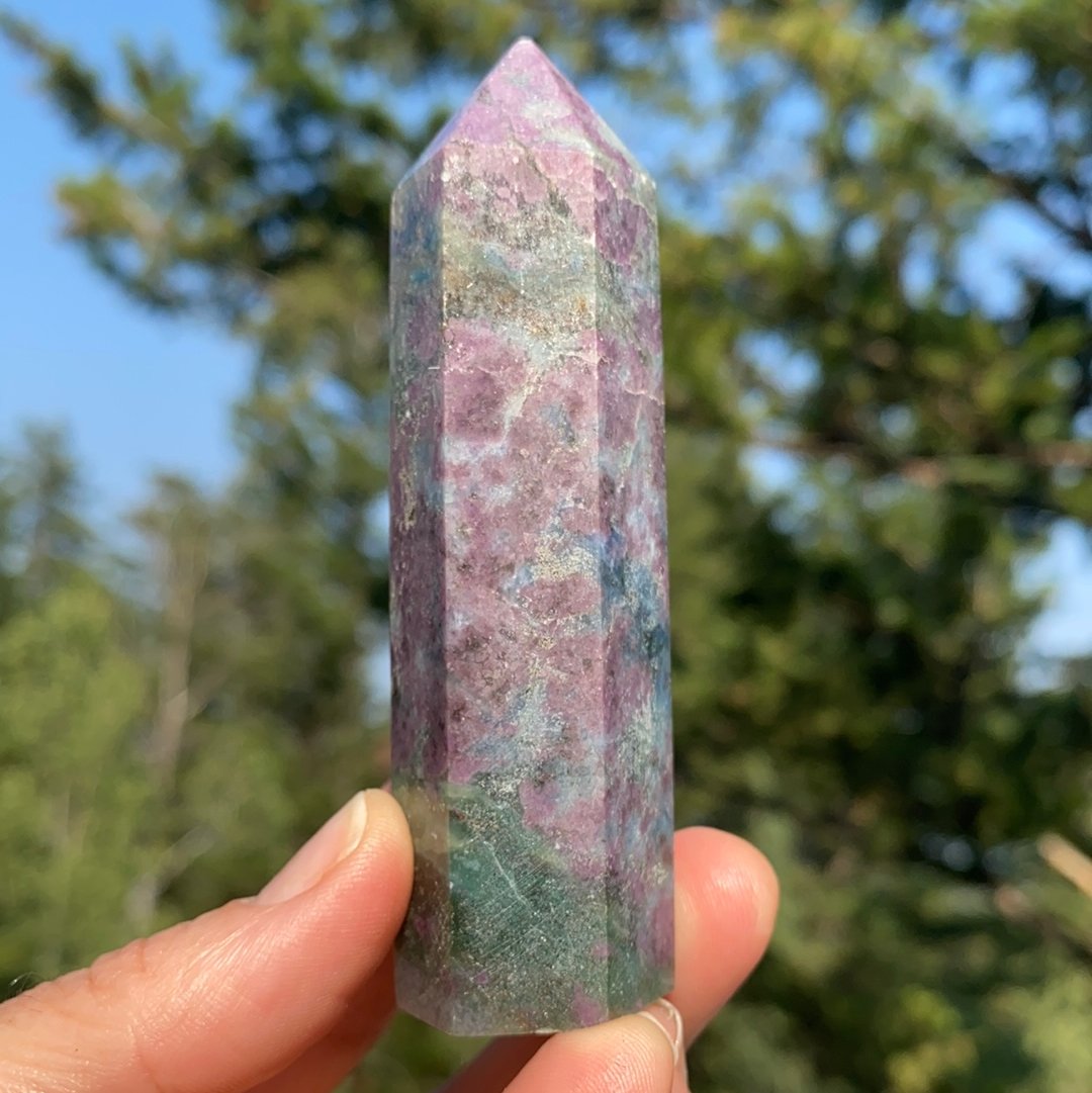 Ruby Kyanite Tower - 33B - Starseed Collective