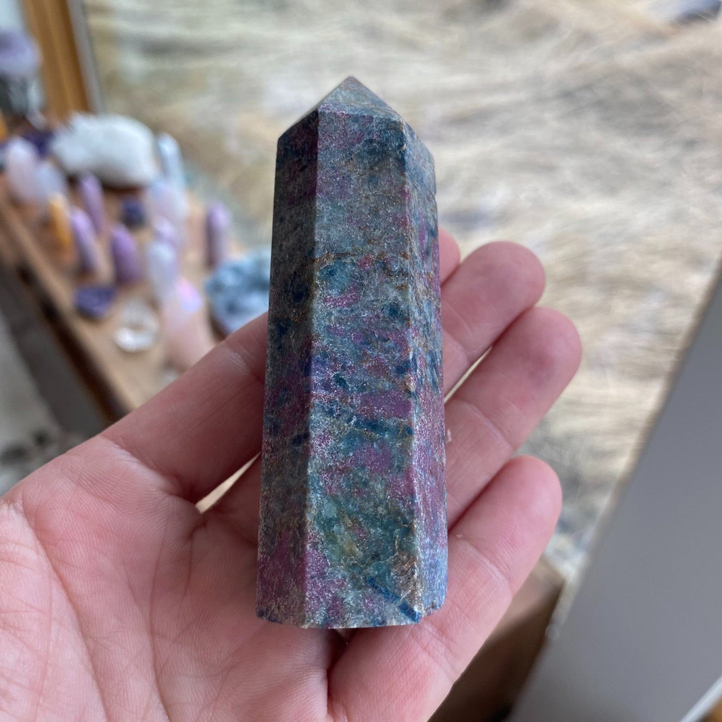 Ruby Kyanite Tower - 35 - Starseed Collective