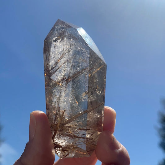 Rutilated Quartz Free Form - 110 - Starseed Collective