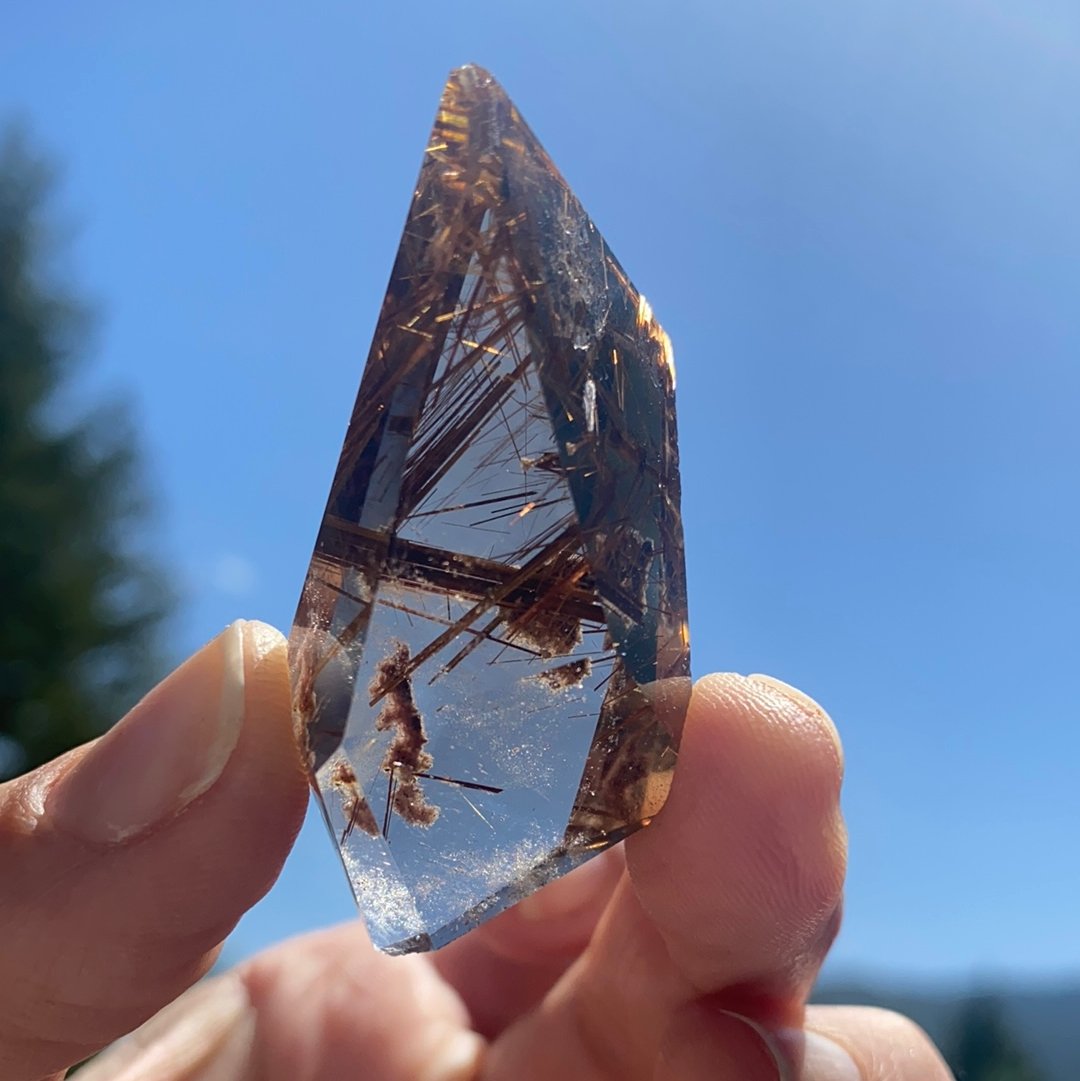 Rutilated Quartz Free Form - 39C - Starseed Collective