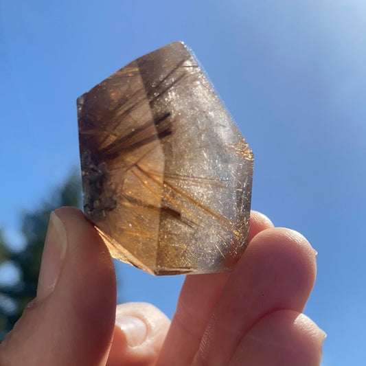 Rutilated Quartz Free Form - 43 - Starseed Collective