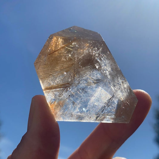Rutilated Quartz Free Form - 89 - Starseed Collective
