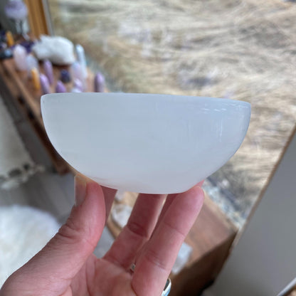 Selenite Bowl - 42 - Starseed Collective