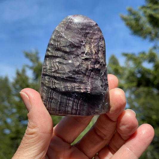 Silky Fluorite Free Form - 39 - Starseed Collective